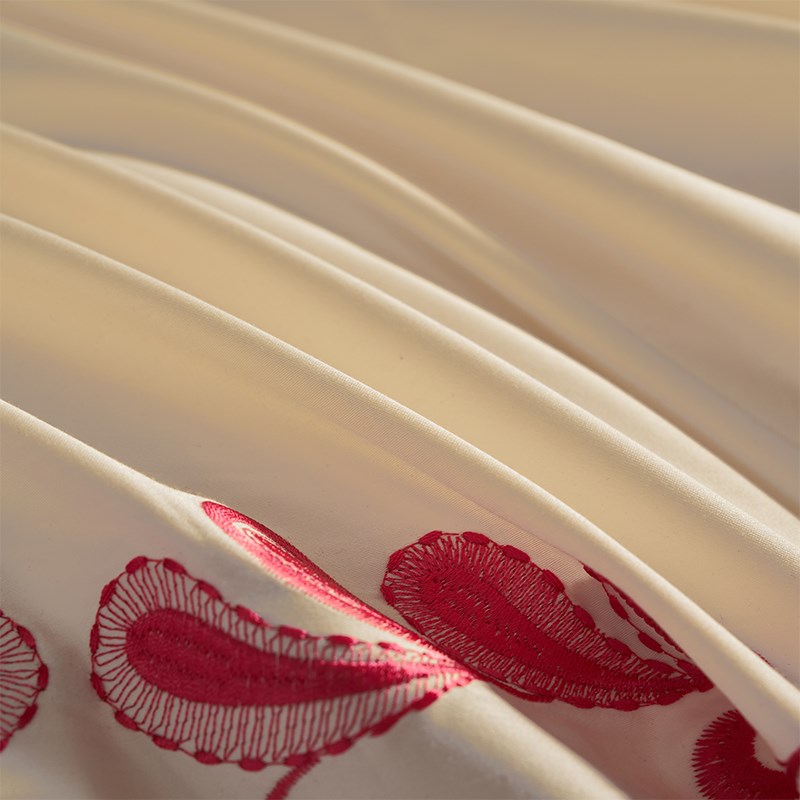 大红色结婚四件套婚庆婚嫁纯棉全棉床单被套喜被新婚高级床上用品