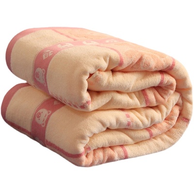 纯棉老式毛圈毛巾被夏季沙发盖毯夏凉空调被单双人毛巾毯床单加厚