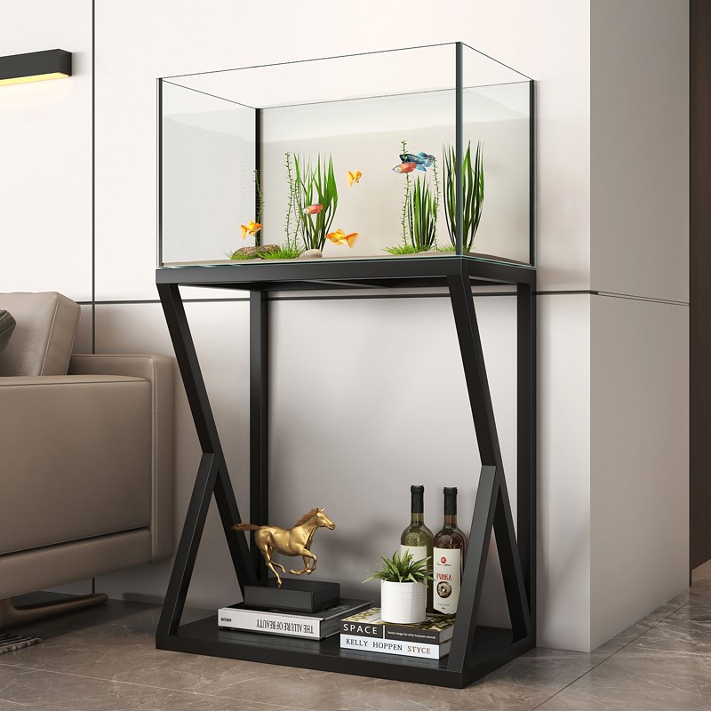 鱼缸架双层鱼缸柜底座长方形鱼缸底架鱼缸柜子鱼缸桌子鱼缸架定制