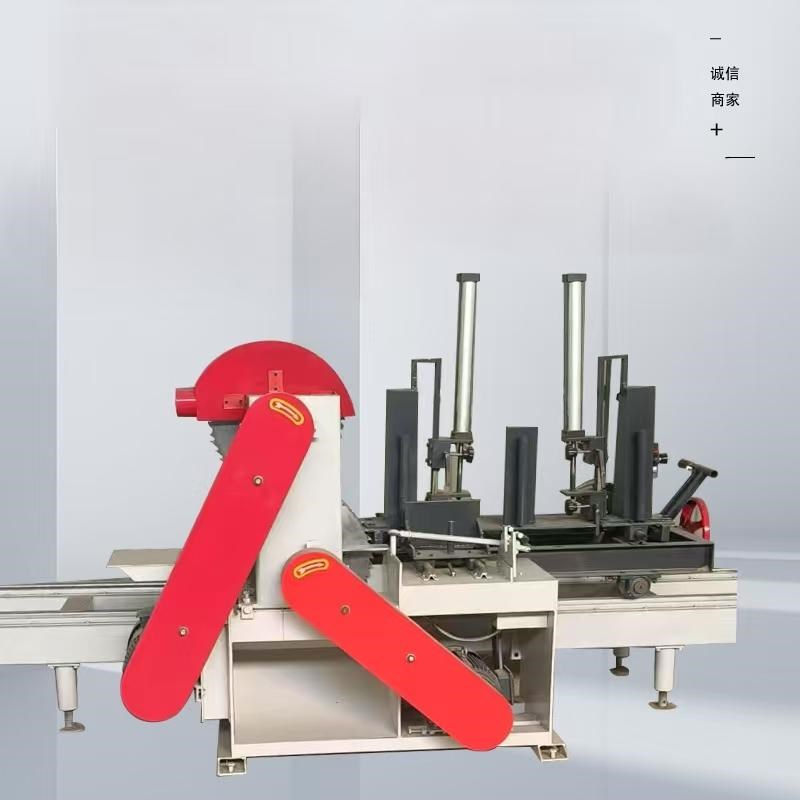 全自动新型圆木推台锯木工机械圆木多功能开料板裁锯圆盘锯