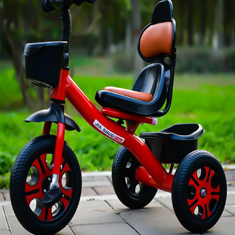 儿童三轮车1-2-3 -6岁大宝宝蹬脚自行车幼儿园童车