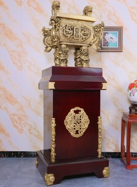 鼎摆件招财工艺品办公室乔迁贺礼公司开业礼物酒店大堂落地装饰品