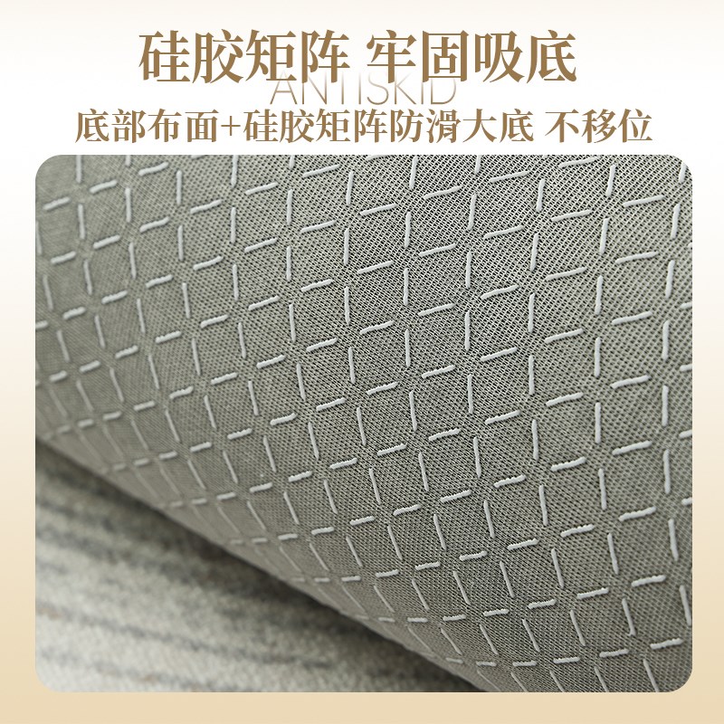 新款床边地毯卧室客厅进门入户防滑地垫房间隔音脚垫室内长条地垫