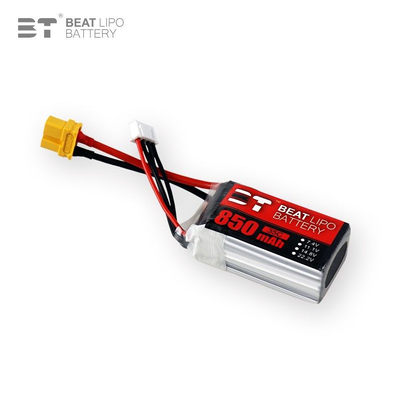 BT LIPO倍特电池850mAh/3S/11.1V/25C/35C/航模电池
