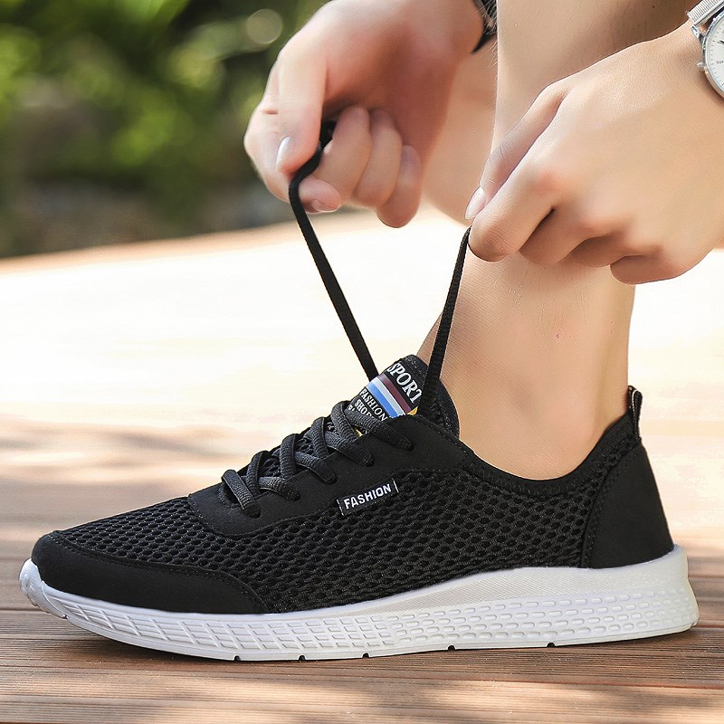 特大码网鞋男夏季2025新款45运动46休闲47透气48薄款49网面男鞋子
