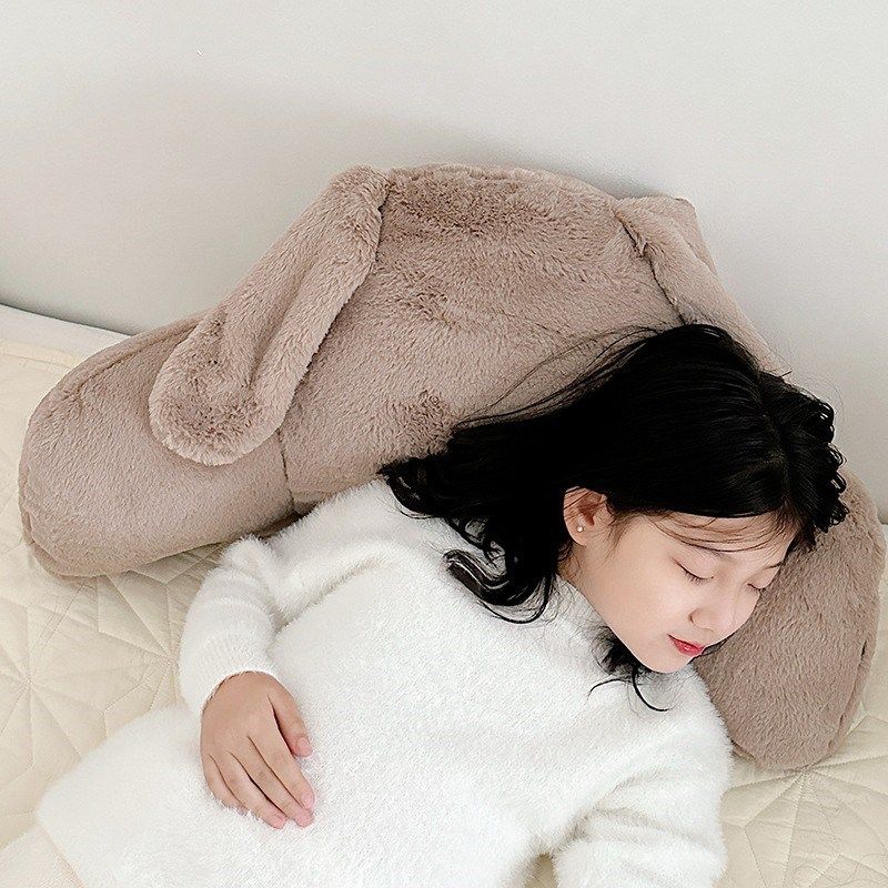 ins风韩国可爱兔兔多功能腰靠儿童房床头靠枕椅子阅读靠背可拆洗