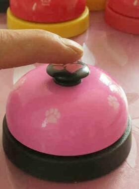 狗狗店铺铃按铃器摁铃铃铛玩具呼叫玲点菜玲按铃器X手腕叮当小型