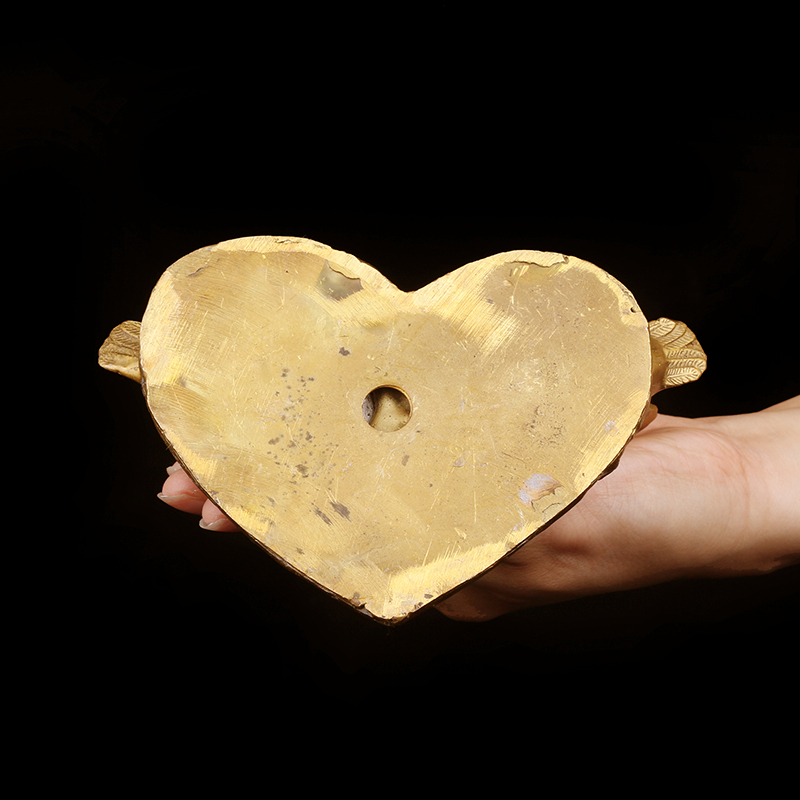 铜鸳鸯戏水家居装饰摆件 感情 夫妻要和睦 桃花结婚婚庆卧室礼品