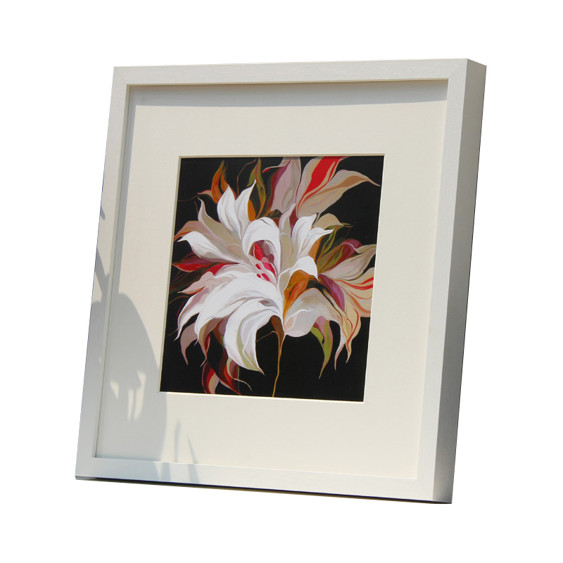 正方形加厚挂墙卡纸相框画框10 12 16 18 20 24 28 寸  支持订做