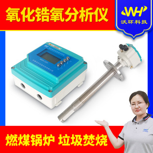 氧化锆氧量分析仪插入式烟道氧气含量分析仪检测含氧量变送器ZO