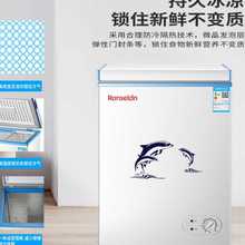 家用小冷柜小型立式大容量商用迷你保鲜冷藏冷冻两用冰柜直冷轻声