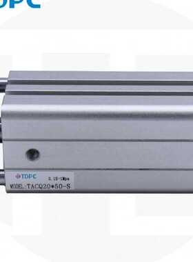 TACQ薄型导杆气缸 双作用活塞杆导向气缸 TACQ20×50-S