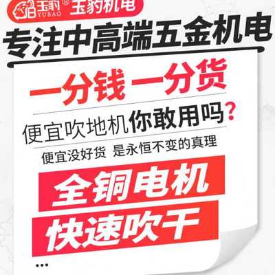 吹地机地面吹干机商用大功率家用卫生间厕所地面强力除湿吹风机