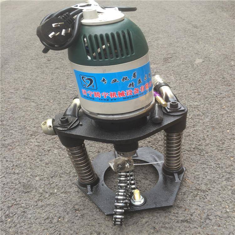 管道开孔机多少钱管道打孔机价格114D型电动链条式开孔机坚实耐用