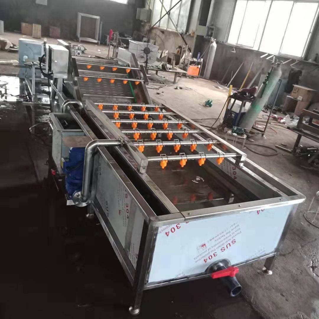 海产品漂烫机 螃蟹清洗机 蛏子气泡清洗机 龙虾漂烫蒸煮设备厂家