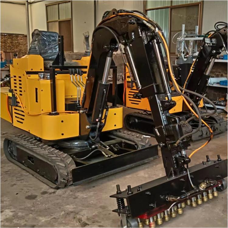 供应17型三缸隧道凿毛机 二衬边矮墙凿毛设备 源头工厂实惠耐用