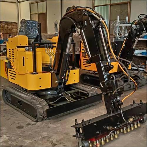 供应17型三缸隧道凿毛机 二衬边矮墙凿毛设备 源头工厂实惠耐用