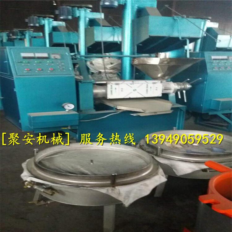 大中小型菜籽榨油机商用螺旋炸油机花生大豆油葵带壳核桃压油机