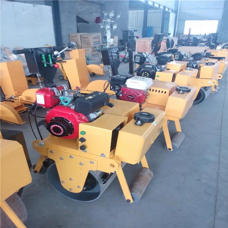 供应TY-700C手扶式大单轮震动压路机 源头工厂实惠耐用修路好帮手