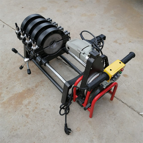 63-200mm交流热熔对接焊机 双环手动PE对焊机 塑料热熔熔接机