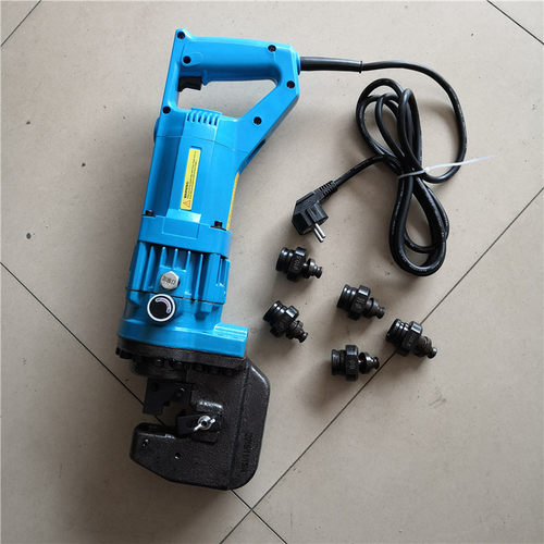 膨胀螺栓钻孔打眼机器 DCK-20电动液压式冲孔机 角槽钢铁开孔器