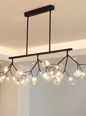 萤火虫吊灯北风枝型现简约客厅浪灯具创意个性餐代81385厅漫欧卧