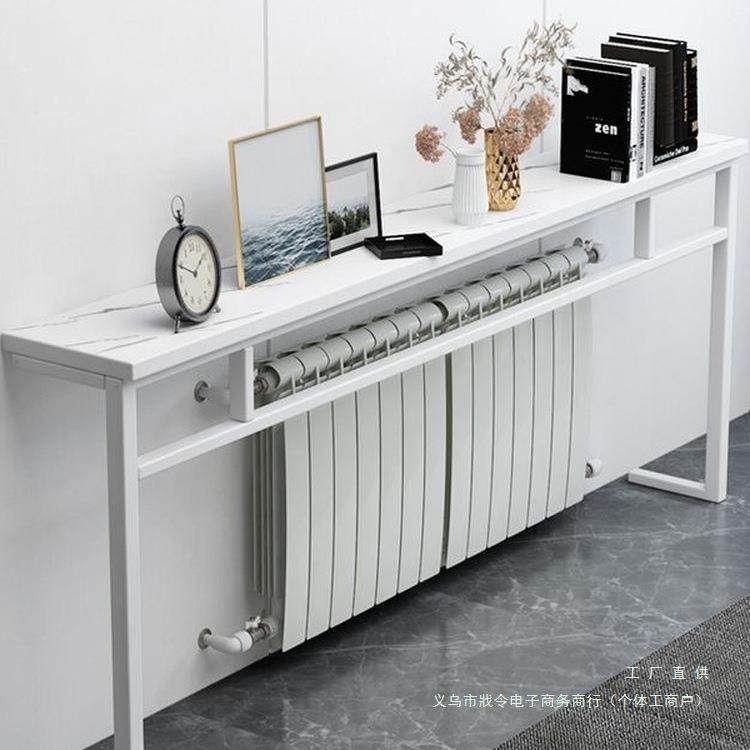 暖气架客缝厅F99S9MTS长条桌夹缝收纳架子靠墙物暖气管遮置挡板隙