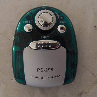 带灯迷你收音机FM迷你收音直机9744418收2音机厂家销