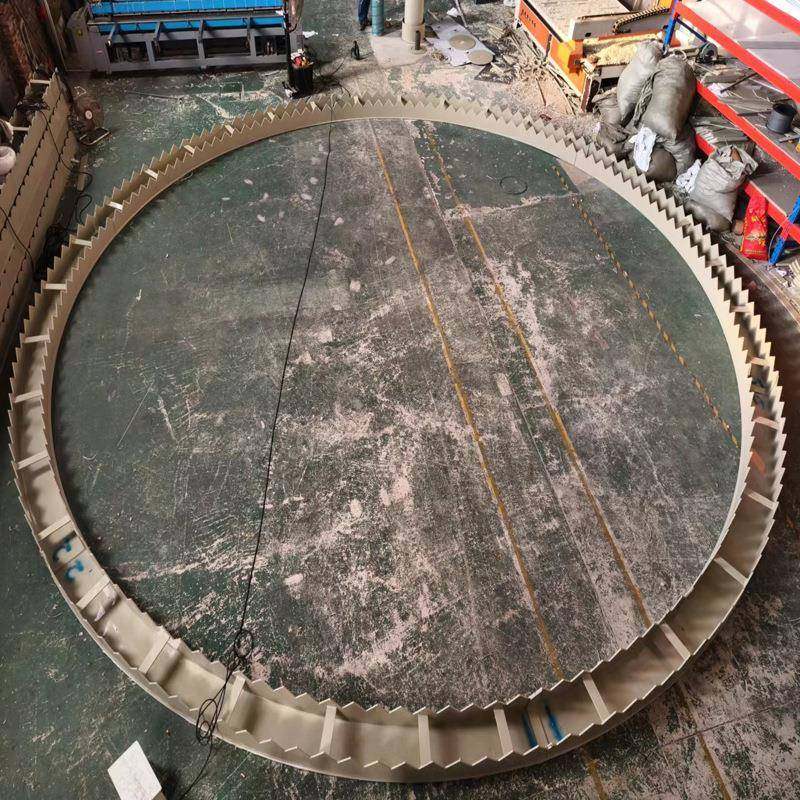 PP流堰分集水溢槽出水堰处气水离器三相分离UIZ器污水理设备