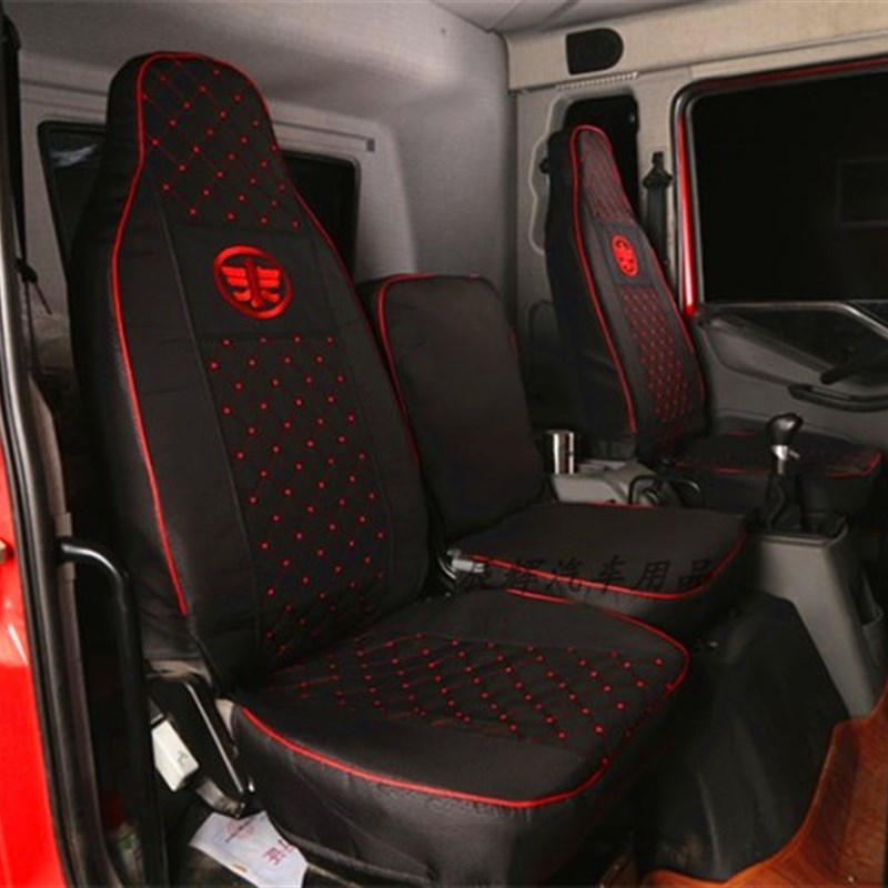 21新解放J6P2i.0布座椅套JH6 J6L龙VH 悍V2.0四季棉麻全包货车座