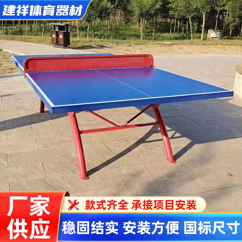 乒乓球桌室内外乒乓球台可折叠网架训练可移动乒乓球案子乒乓家用