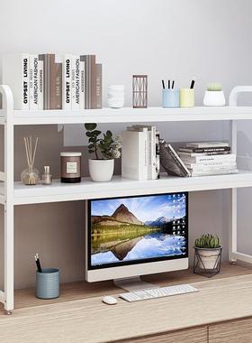 简易书桌上ZLN架上桌面置物架学生宿舍桌整理书纳架铁艺多层收书