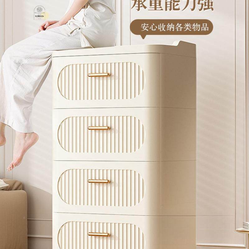 收屉纳箱抽式塑料盒多层储用物柜家服置物柜衣玩具盒985衣物整理
