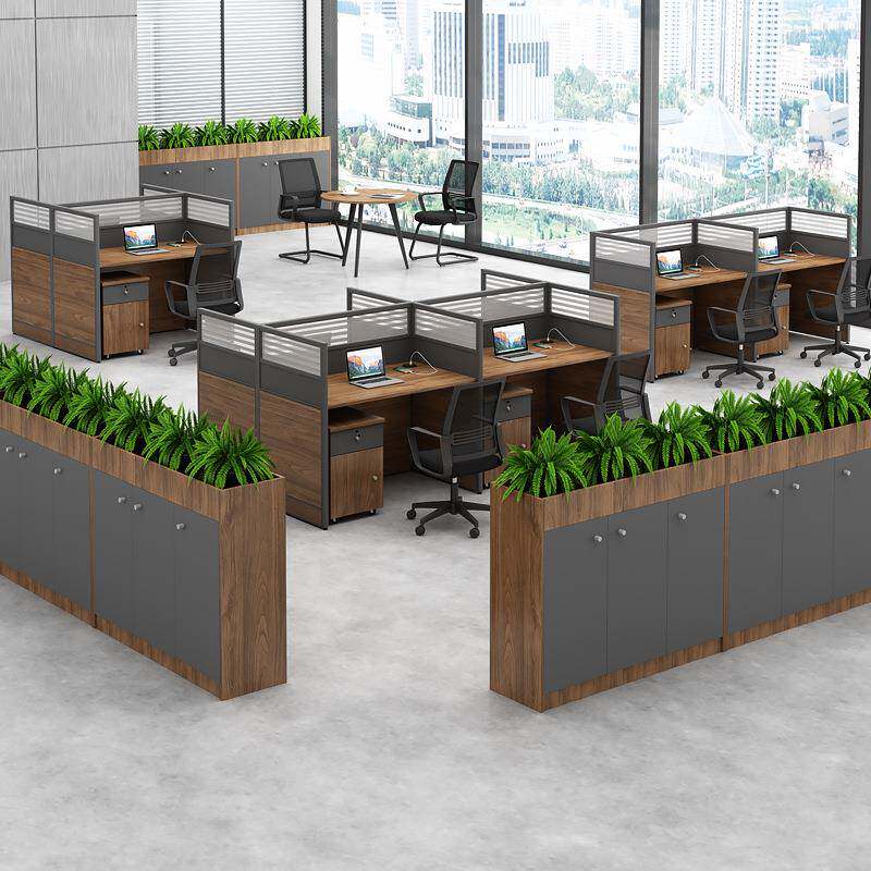 花槽柜家矮86花槽柜柜柜办柜公室收纳柜储物木质隔断资料地文件柜