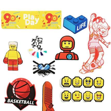 北京鸿基制卡作个性异形VIP创意防通不干贴胶纸水车贴贴纸制作