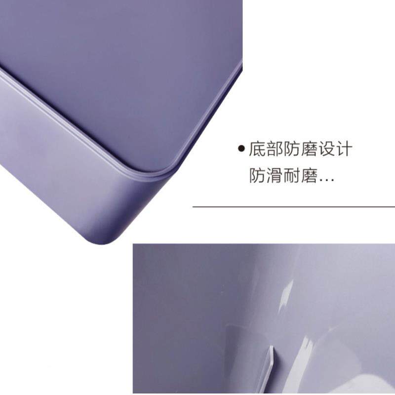 头龙鹿带盖塑料衣服杂物桌面收纳盒整理OSZ箱收纳萌箱特焕大号柜