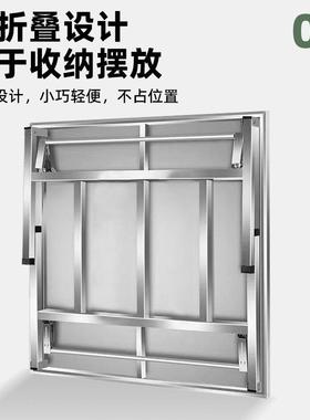 304加不锈折叠桌家用餐桌桌长子商用方厚形户外PDD10236烧烤摆摊
