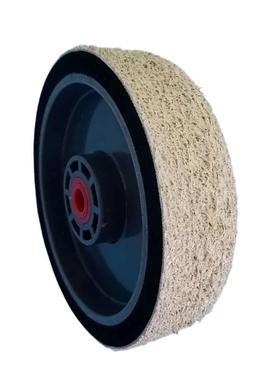 6寸8寸带刺金树石树脂软磨轮宝石抛光FII砂脂轮柔性砂轮研磨毛刺