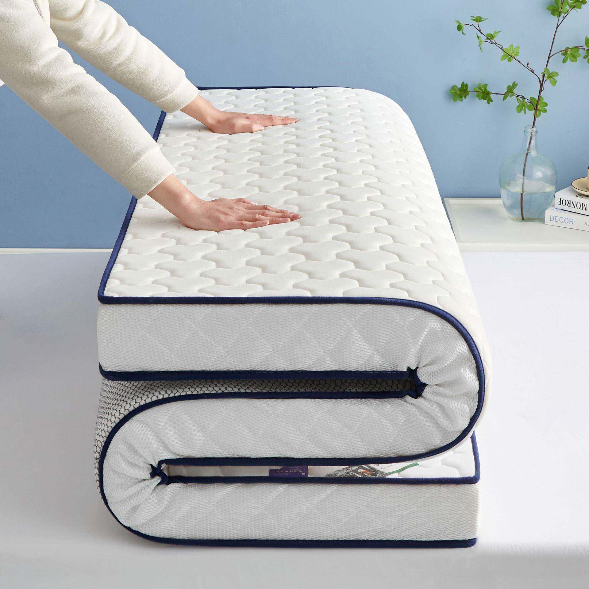 F舍铺底子A类乳胶米床垫宿垫子褥榻子家用单EEE双人榻加厚学生软