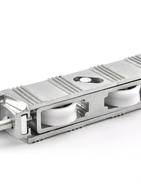 ROO602滑轮断桥铝滑推拉门平轮铝合金T移推拉门滑轮轴承滚轮双轮