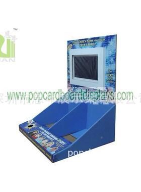 CD告广机纸ENFD1610展示架L声广告展架超有市带电子屏纸展示架