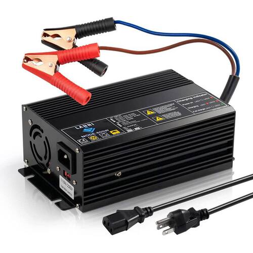 12V30A锂电池充电器14.6V30A磷酸铁锂通用型600W快充足电流大功率