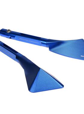 摩车电动车通用后视镜适0用于贝利黄龙60改装CCNC铝合NC铝合金纳