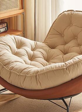 9C企鹅摇摇客椅躺厅轻奢懒人沙发单人摇椅椅简约代现家用阳台Q1休闲