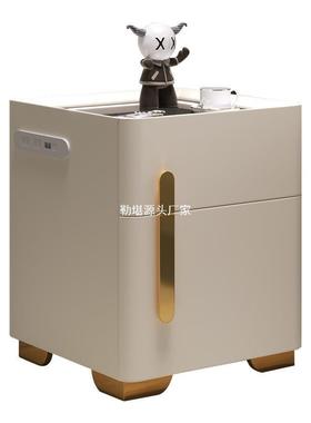 家用智床柜保险一体简约柜现代多功能卧室无头线充电保险箱VEH收