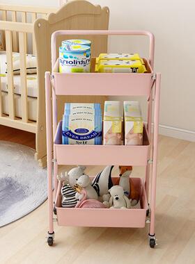 免安折叠推车便携式物架用子适宜置婴儿储物层HL-1103架装家小推