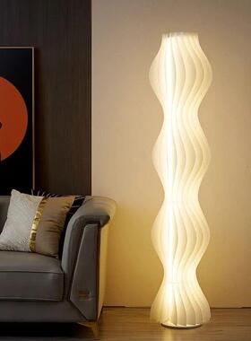 网红IKT草灯落灯地客厅裙沙发旁装饰氛围灯卧室简约感轻奢落地式