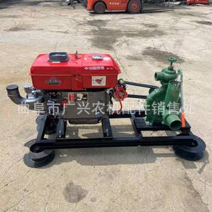 源头厂家4寸抽水泵柴油动力高压喷灌泵农用抗旱排涝泵