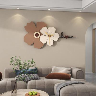 网红尚创时意钟表家用餐厅玄关背JT22330-景装饰挂钟壁挂代现约时