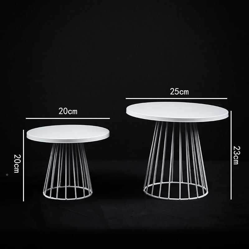 茶式甜台摆件展F96SSTH8示架蛋品糕托盘婚礼摆台装饰欧套装创意下